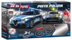 Autodráha Re.el toys Policie, 3 metry