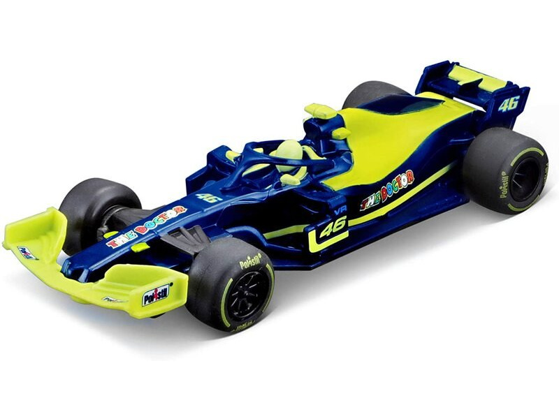 Polistil Auto 1:43 V. Rossi(modré)