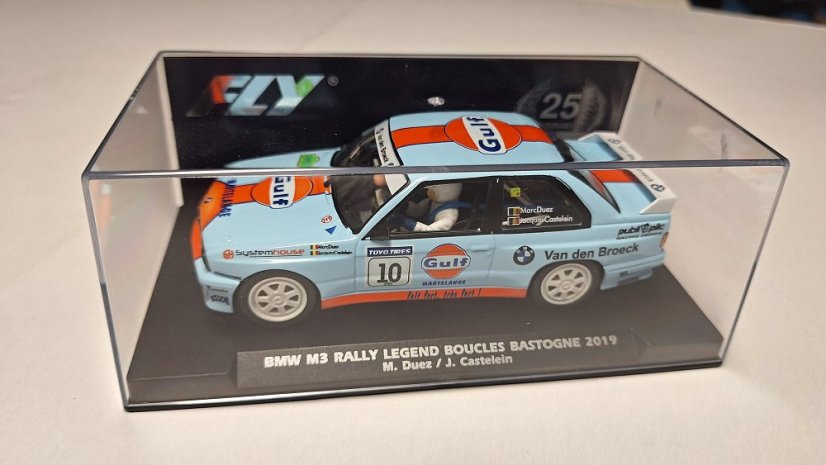 FLY A2509 BMW M3 - Rally Legend Boucles Bastogne 2019 Gulf