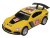 Auto supersport žluté na autodráhu 1:43