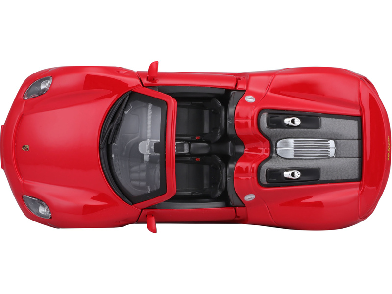 Bburago Plus Porsche 918 Spyder 1:24 červená