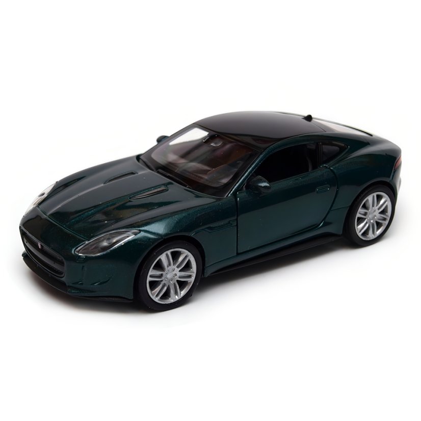 Welly Jaguar F-Type Coupe 1:34 tmavě zelený