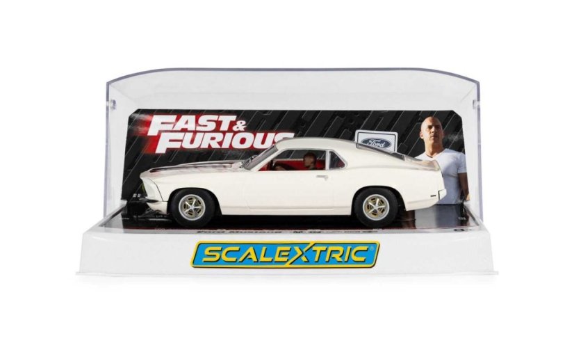 Autíčko Film & TV SCALEXTRIC C4664 - Ford Mustang - Fast And Furious 6 (1:32)