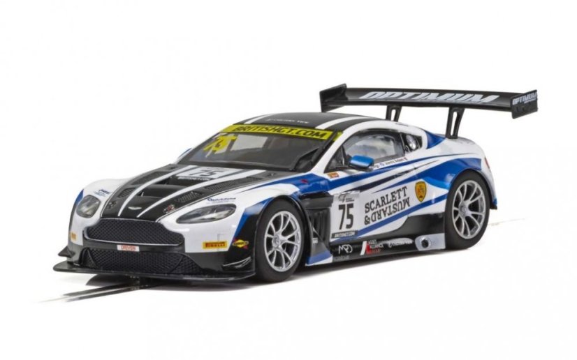 Aston Martin GT3 - British GT 2018 - Flick Haigh, Johnny Adam - Autíčko SCALEXTRIC C4027