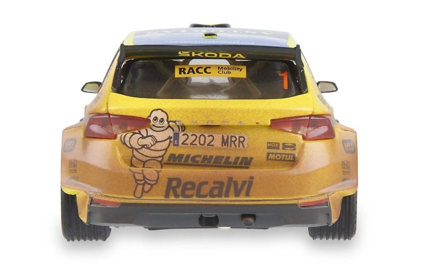SCX Original Škoda Fabia WRC2 - Cohete Suárez - Špinavá verze