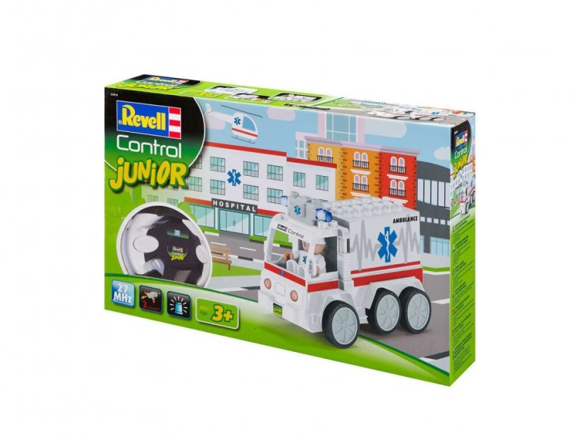 Autíčko REVELL 23013 JUNIOR - Ambulance - 27 MHz