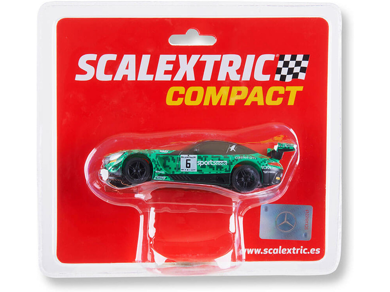 SCX Compact Mercedes AMG GT 3 #6 Zelené