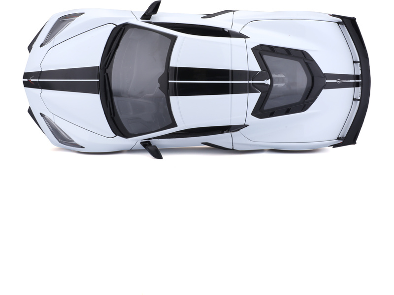 Maisto Chevrolet Corvette Stingray Coupe 2020 1:18 bílá