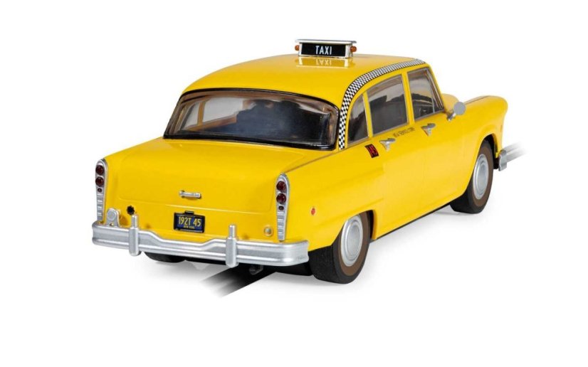 Autíčko Film & TV SCALEXTRIC C4606 - James Bond Checker Taxi Cab - Live And Let Die (1:32)