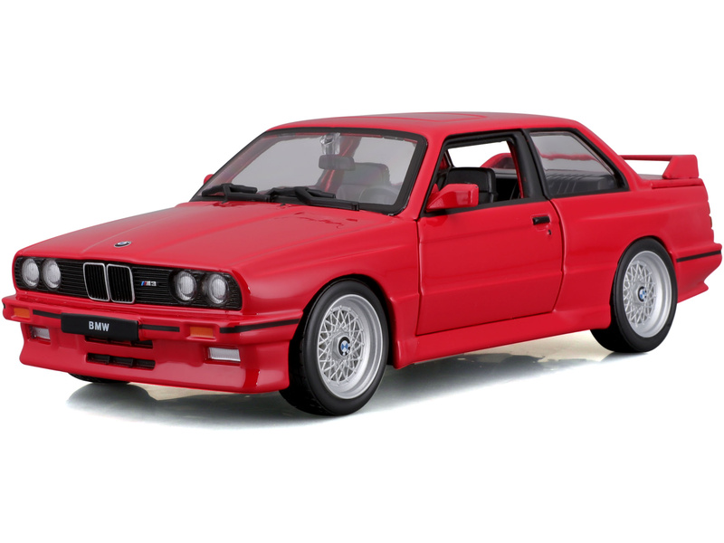 Bburago BMW 3 Series M3 1988 1:24 červená