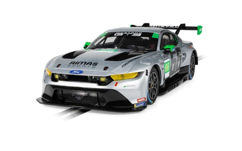 Autíčko GT SCALEXTRIC C4662 - Ford Mustang GT3 - Daytona 2025 - Gradient Racing (1:32)
