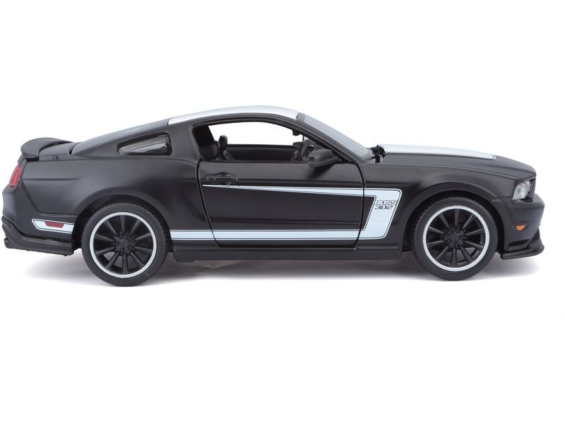 Maisto Ford Mustang Boss 302 1:24 černá matná