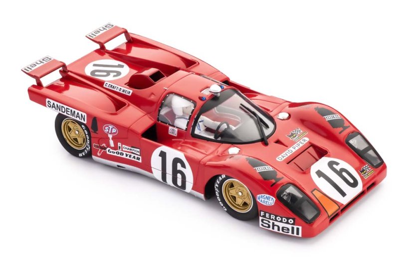 Auto SlotIt Ferrari 512M n16 LeMans 1971