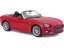 Bburago Plus Fiat 124 Spider 1:24 červená