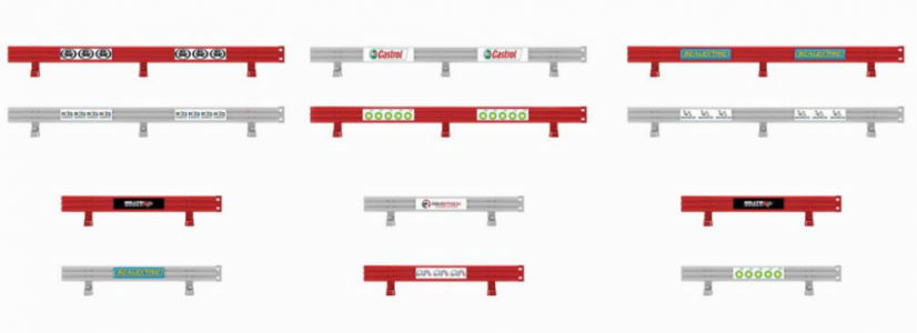 Příslušenství SCALEXTRIC C8191 - Mantinely s reklamou