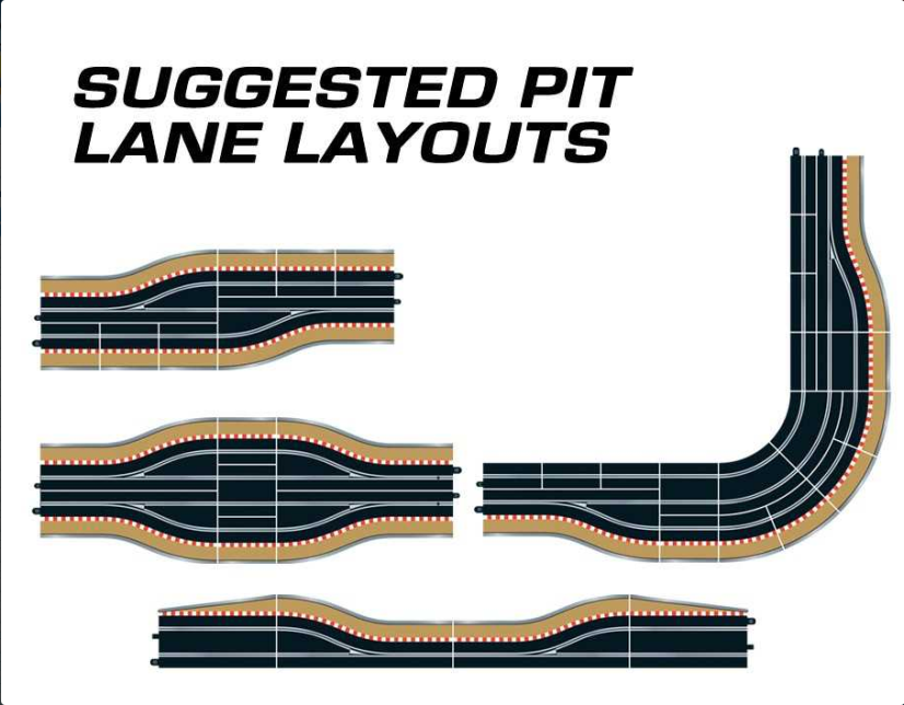 Digital Lane Change Track Straight