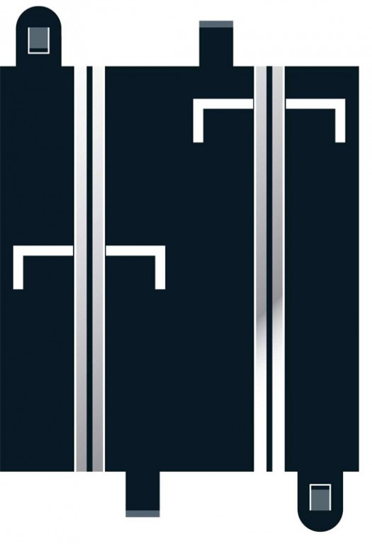 Starter grid 1/2 Straight