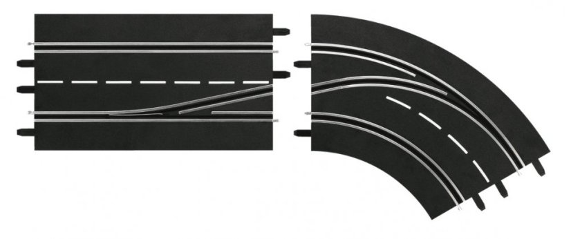 Předjíždění do zatáčky pravé vnější