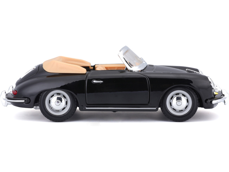 Bburago Porsche 356B Cabriolet 1961 1:24 černá