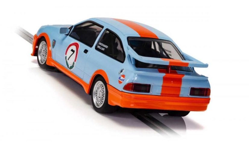 Ford Sierra RS500 - Gulf Edition - Richard Millar - Autíčko SCALEXTRIC C4231