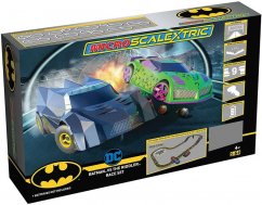 Autodráha MICRO SCALEXTRIC G1170M - Batman vs The Riddler Set Závodní sada na baterie (1:64)