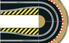 Scalextric Zúžení v zatáčce