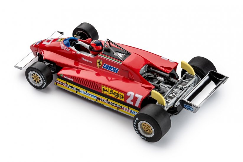 Ferrari 126 C2 - #27 - Gilles Villeneuve - Zolder GP Qualifying 1982