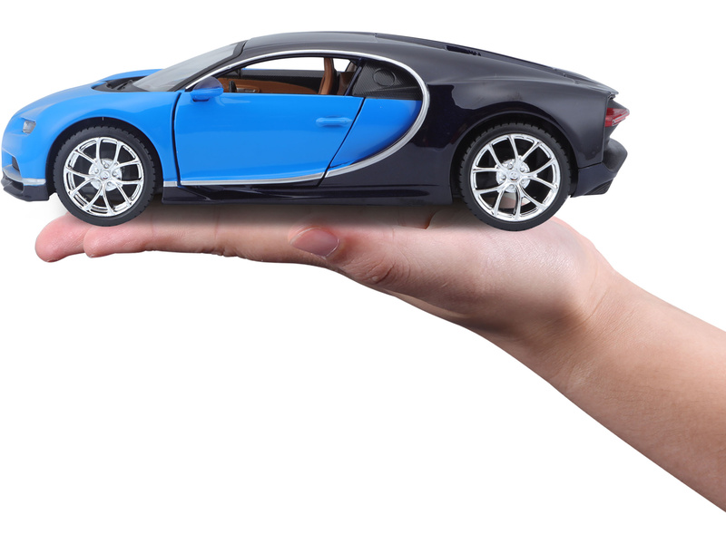 Maisto Bugatti Chiron 1:24 modrá