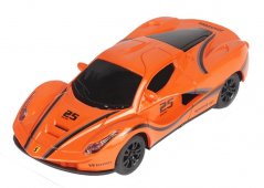 Supersport 1:43, na autodráhu - oranžový