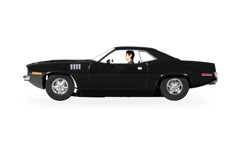 Autíčko Film & TV SCALEXTRIC C4595 - John Wick Plymouth Barracuda - John Wick Chapter 4 (1:32)