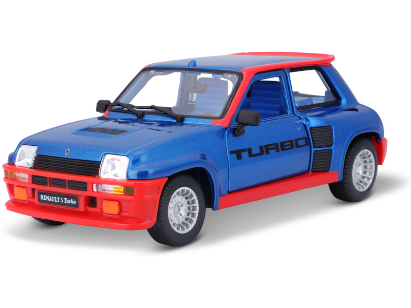 Bburago Renault 5 Turbo 1:24 modrá