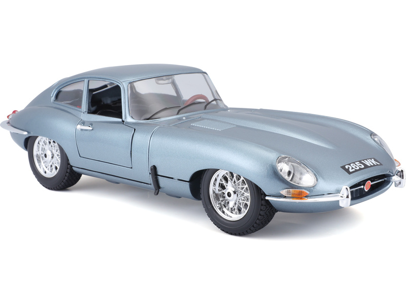 Bburago Jaguar E-type Coupe 1:18 modrá