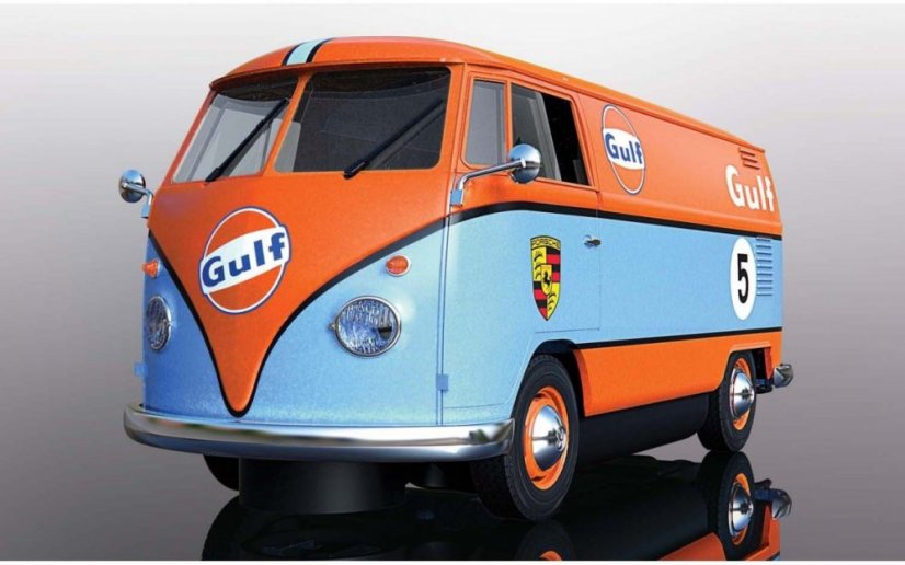 Volkwagen Panel Van - Autíčko SCALEXTRIC C4060 Gulf
