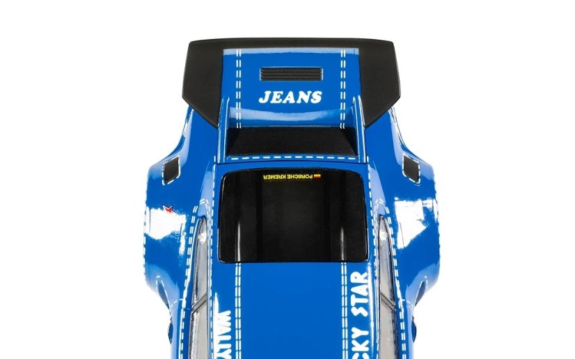 Porsche 911 Carrera RSR 3.0 - Wallys Jeans - Autíčko SCALEXTRIC C4398