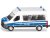 SIKU Super - německá policie Mercedes-Benz Sprinter 1:50