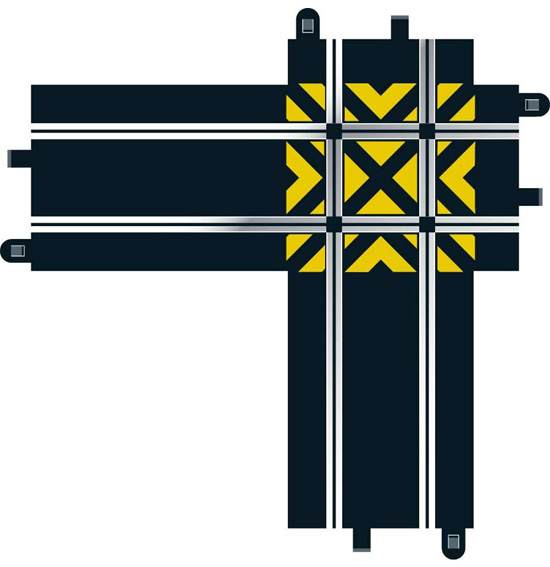 Scalextric Křižovatka