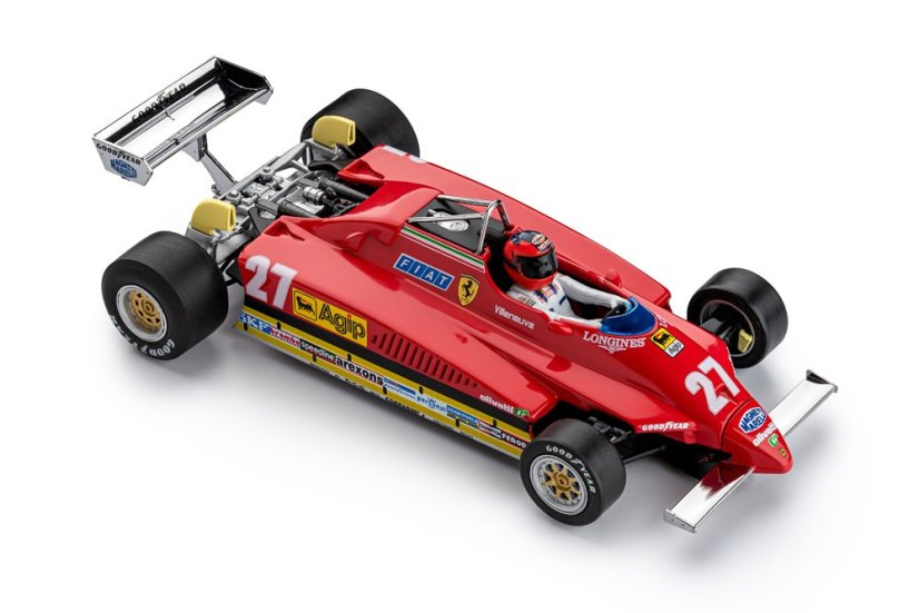 Ferrari 126 C2 - #27 - Gilles Villeneuve - Zolder GP Qualifying 1982