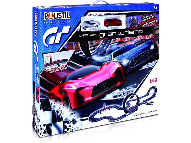 Polistil Autodráha 1:43 Vision Gran Turismo