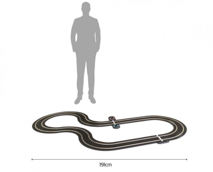 Autodráha SCALEXTRIC C1412P - Scalextric Ginetta Racers Set