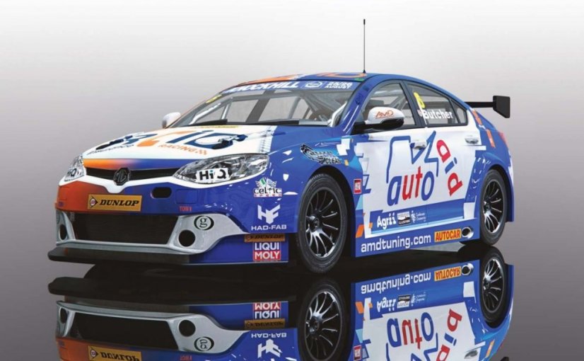 MG6 GT AMD BTCC 2018 - Rory Butcher - Autíčko Touring SCALEXTRIC C4017