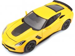 Maisto Corvette Z06 2015 1:24 žlutá