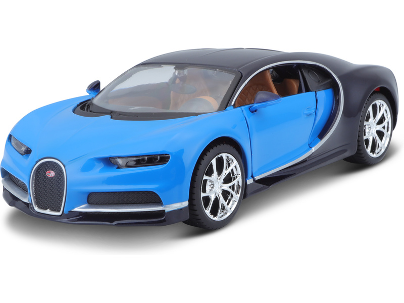 Maisto Bugatti Chiron 1:24 modrá