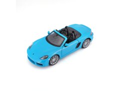 Bburago Porsche 718 Boxster 1:24 modrá