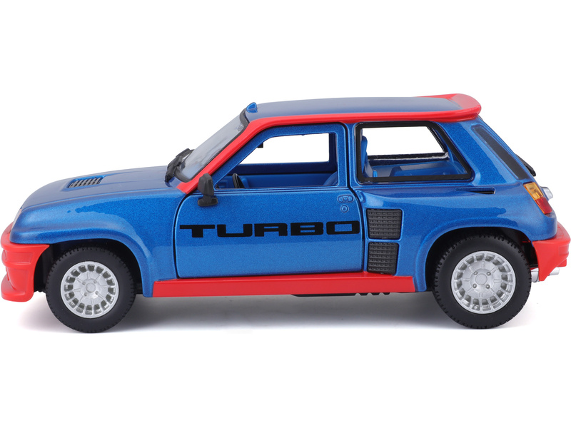 Bburago Renault 5 Turbo 1:24 modrá