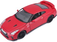 Bburago Plus Nissan GT-R 1:24 červená