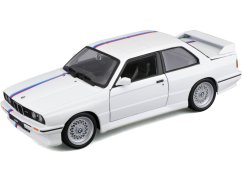 Bburago BMW 3 Series M3 1988 1:24 bílá