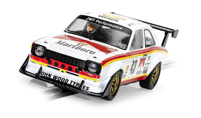 Ford Escort MK1 RSR - Lea Wood  - Autíčko SCALEXTRIC C4421