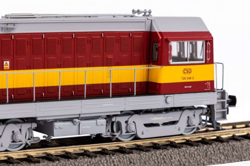 Piko Dieselová lokomotiva BR 720 "Hektor" CSD IV AC, včetně zvukového dekodéru
