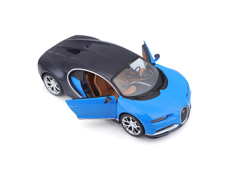 Maisto Bugatti Chiron 1:24 modrá