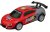 Auto supersport červené na autodráhu 1:43